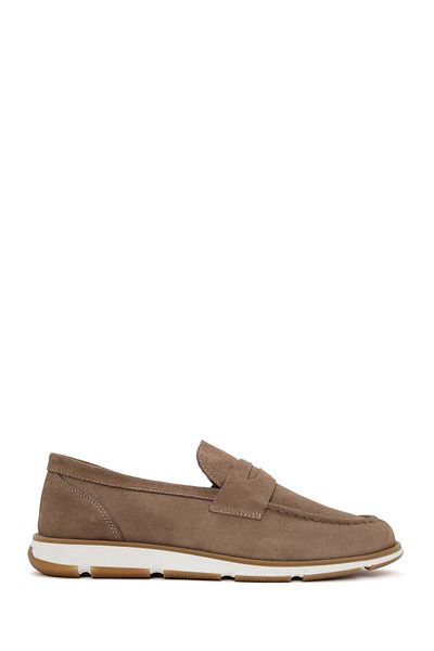 Derimod Loafer casual din piele de piele de căprioară pentru bărbați 25SFD 680610