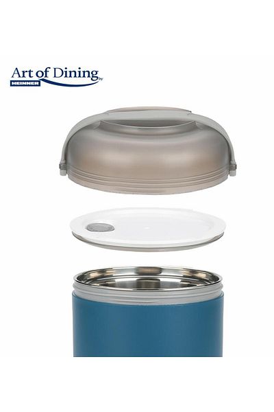 Heinner Bowls & Food Boxes THERMAL CASSEROLE 600 ML, LOCA, BLUE