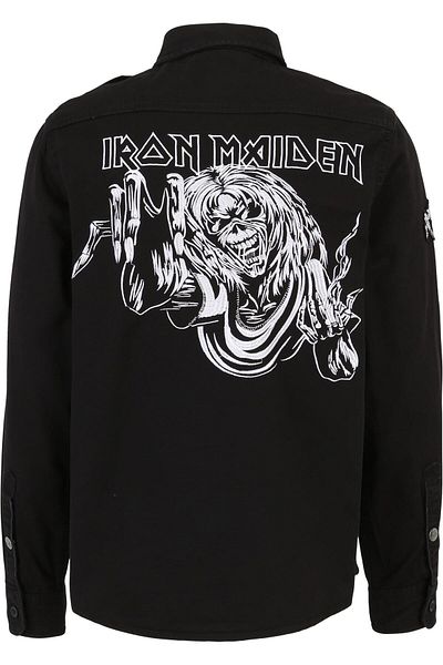 Brandit Iron Maiden Vintage Shirt Long Sleeve Eddy