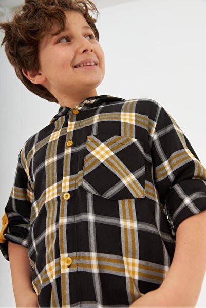 Hilal Akıncı Kids قميص بقلنسوة للأولاد