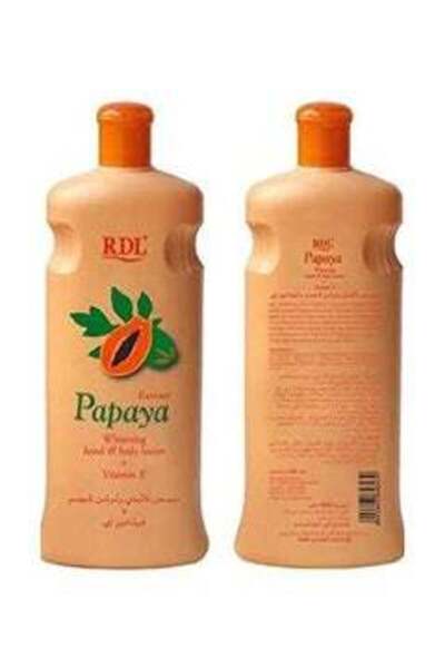 RDL ار دي ال مجموعة لوشن تبييض اليدين والجسم مستخلص من زيت البابايا من قطعتين...