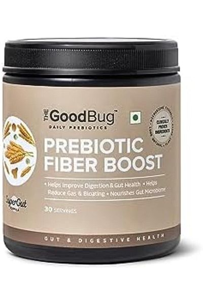 The GoodBug The Good Bug Prebiotic Fiber Boost Powder Improves Digestion Bloating & Gas Relief Natural Fiber Sup