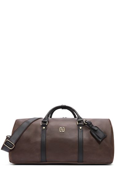Derimod Men's Brown Long Strap Travel Bag 24Wbd 302718