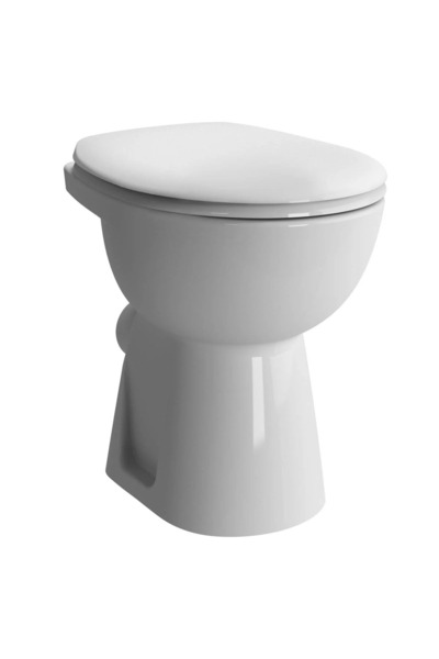 VitrA Vas WC pentru persoane cu nevoi speciale / handicap stativ spatele desc...