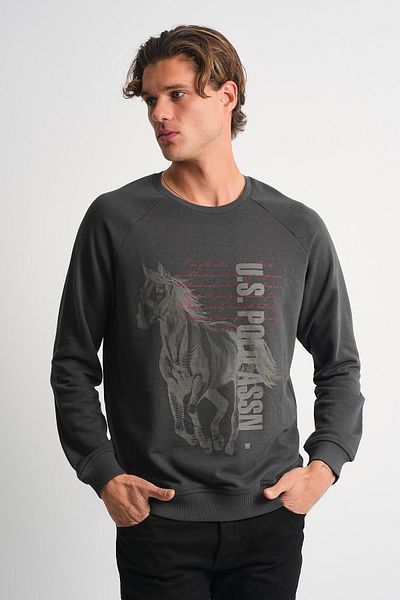 ALEXANDERGARDI Φούτερ με στάμπα Crew Neck