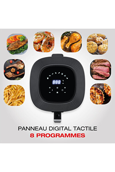 Techwood Φριτέζα θερμού αέρα Techwood TFR-556SHD, 5,5L, 1700W, 8 προγράμματα, 80 - 200 °C