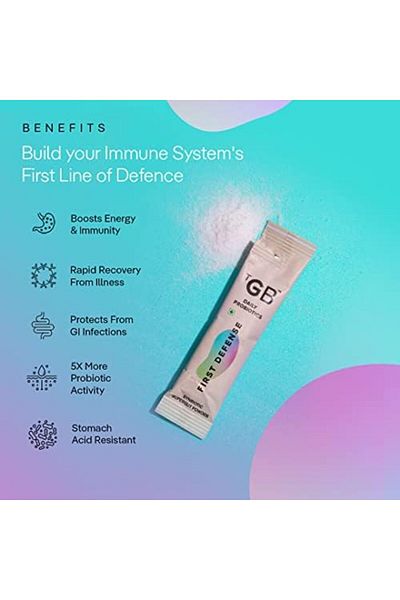 The GoodBug The Good Bug First Defense SuperGut Powder for Healthy Digestion | Immunity Booster Pre & Probiotic