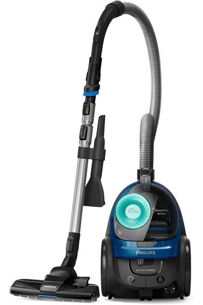 Philips 5000 Series Bagless Vacuum Cleaner - 2000W, PowerCyclone 7, Allergy H13 Filter, TriActive No