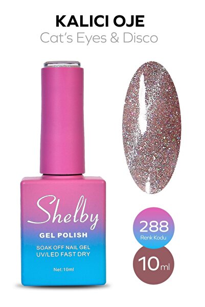 Adornn SHELBY 10 ML. A288 DİSCO & KEDİ GÖZÜ KALICI OJE