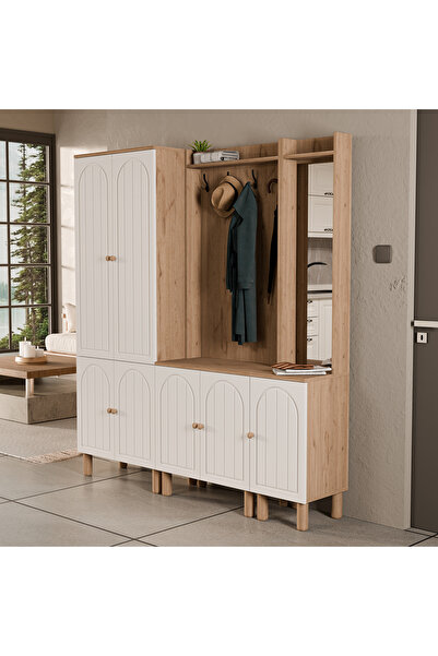 Mezza SET 5084-5072-5088 RAPSODY SAĞ AYNALI 7 KAPAKLI (MEMBRAN) 9 ASKILI BOHE...