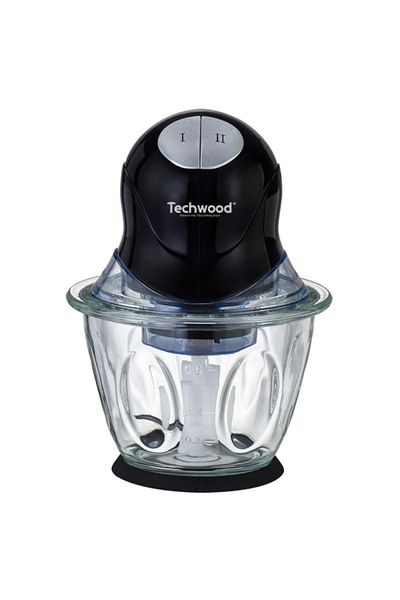 Techwood Elektrický sekáček THA-606, 600ml, 200-400W, sklo