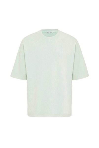 VAMOSCLO Πλενόμενο μπλουζάκι oversized Mint