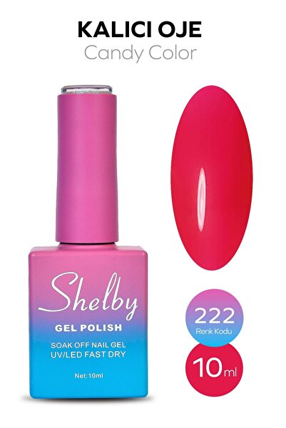 Adornn SHELBY 10 ML. A222 CANDY (Şeffaf) KALICI OJE