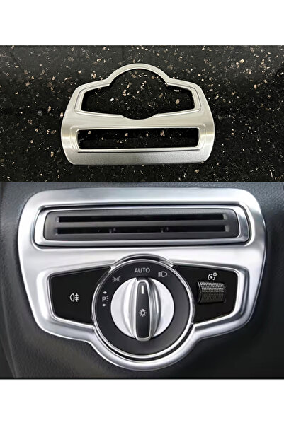 kaytaz مرسيدس W205 مقبض فتح المصباح الأمامي إطار كروم W205 X253