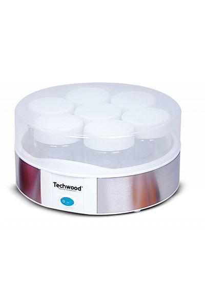 Techwood TYA-7001 electric yogurt maker, 7 jars x 150ml, 15W