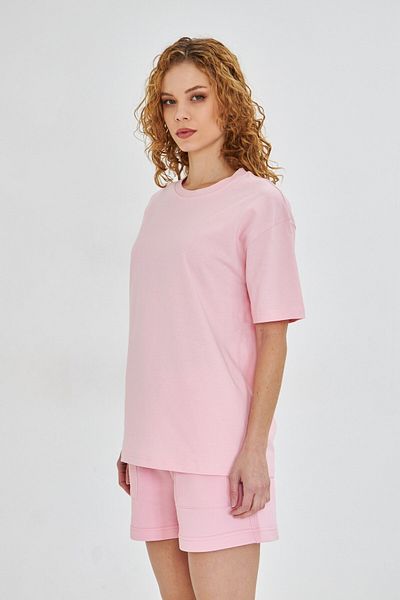 GIA - ART Cotton Relax Comfort Oversize Women's T-Shirt and Shorts Set