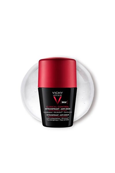 Vichy مزيل عرق رول أون من هوم كلينيكال كنترول يدوم 96 ساعة