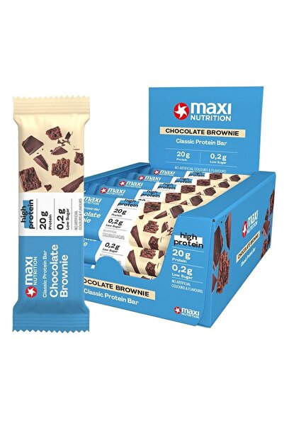 Maxi Nutrition بار براوني الشوكولاتة 40 جرام 16 قطعة