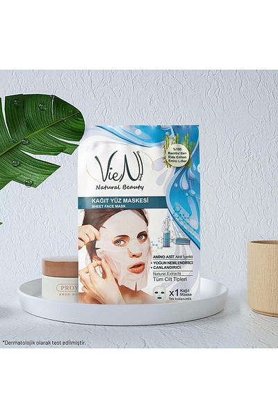 Vien Face Mask - Y-Zones with Amino Acid Active Drink