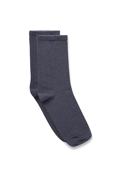 VAMOSCLO Long Basic Socks Anthracite
