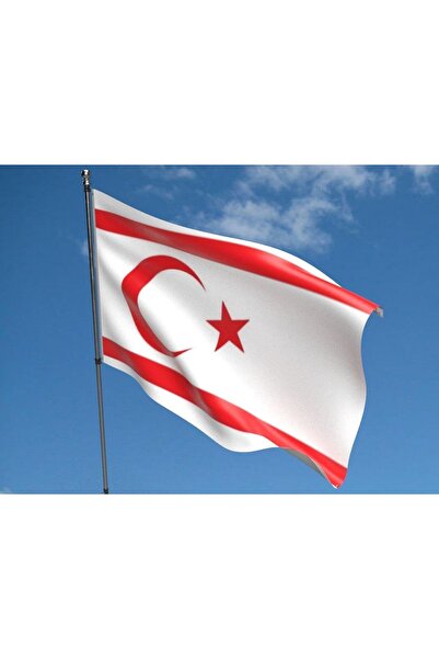 ÇELİKONLİNE Kuzey Kıbrıs KKTC Bayrağı  50x75 Cm North Cyprus  Flag