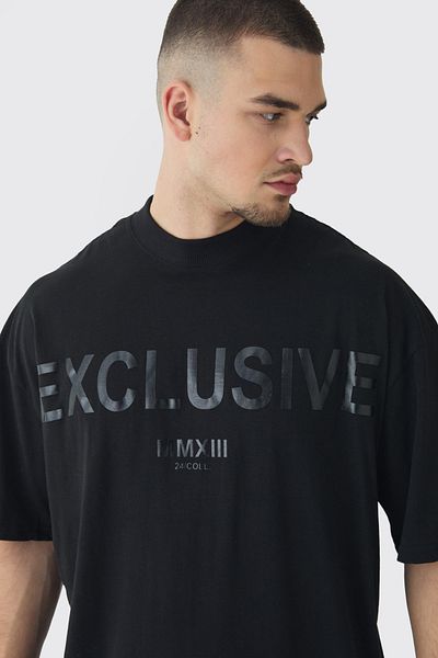 MODASHOT Men's Cotton Sadness Shaped T-Shirt - Exclusive Printed Tshirt - Oversize - Comfortable Clothing