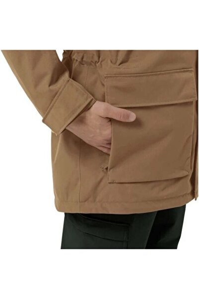 Jack Wolfskin Glacier Canyon Men's Outdoor Parka - 1107674 -5601 Brown