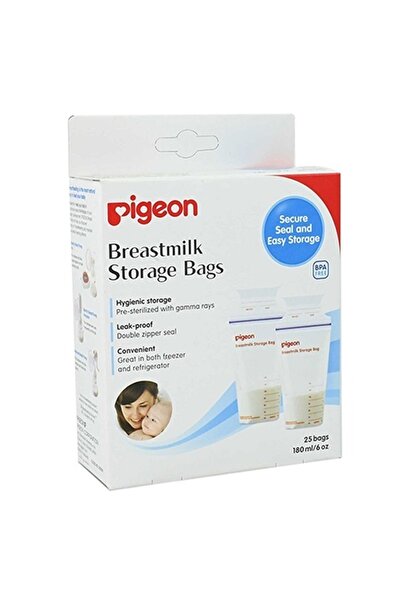 Pigeon عبوة تخزين حليب الأم 25 كيسًا