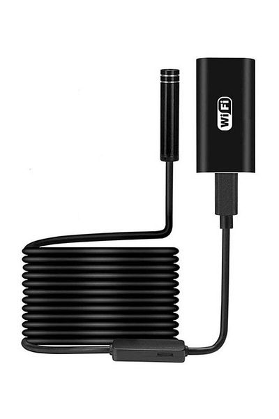COOYA Endoscope Camera, USB Industrial Borescope, 8mm Probe Pipe, Waterproof for Android Windows(5 Meter)