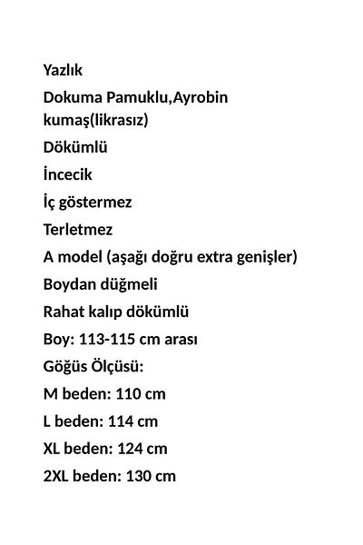 anne moda ankara Βαμβακερό ύφασμα Ayrobin Summer Top Coat
