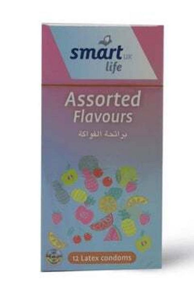smart uk life Smart Yuki Life Fruity Scented Condoms Pack of 12