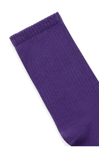 VAMOSCLO Long Basic Socks Purple
