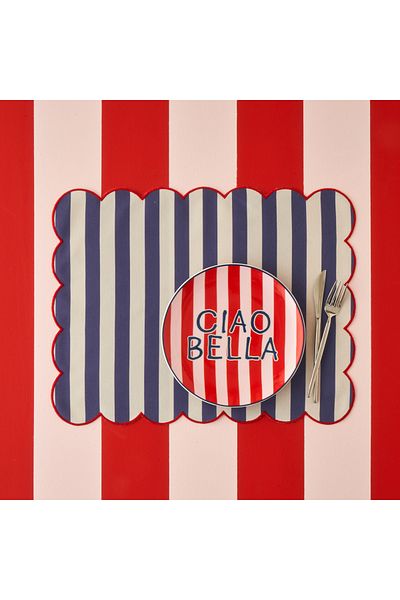 Bella Maison Linie Bumbac American Service Albastru (35x45 cm)