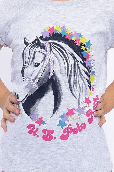 U.S. Polo Assn. Costum Capri pentru fete Us Polo Assn 1049 Garson Stars