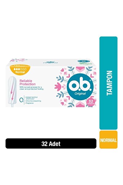 Genel Markalar Original Normal Tampon 32'li Paket-