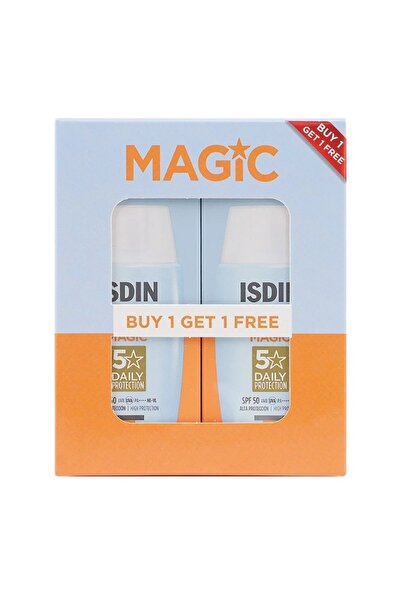 ISDIN فوتوبروتيكتور فيوجن ووتر ماجيك بعامل حماية من الشمس 50+ 50 مل 1+1 برو