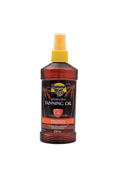 Banana Boat زيت تسمير واقي بعامل حماية من الشمس 8، 236 مل