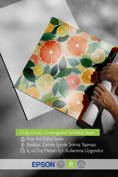 Postifull Poster fără rame, fructe de citrice, poster de perete pentru bucătărie din seria Comfort,