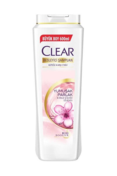 Clear Yumuşak Parlak Kiraz Çiçeği Şampuan 600 Ml-