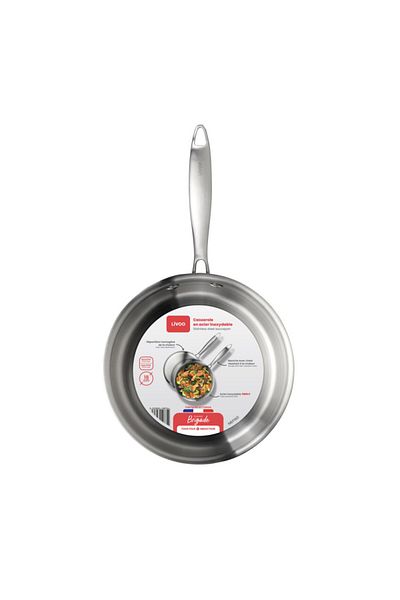 LİVOO Stainless steel saucepan Livoo MEP160, Ø18, made in France