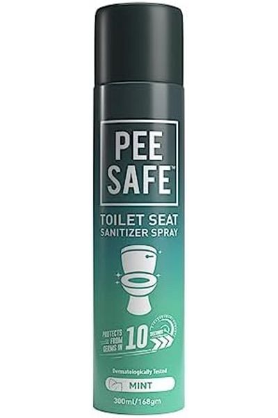 Pee Safe PEESAFE PEE SAFE Toilet Seat Sanitizer Mint Spray, 300 ml