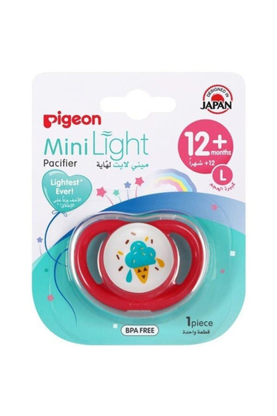 Pigeon لهاية ميني لايت آيس كريم للأطفال من عمر ١٢ شهرًا فما فوق