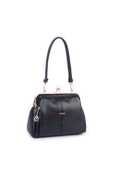 Nas Bag Burslu Klipsli Vintage Omuz ve Çapraz Çanta (23x20 cm ebatlarındadır)...