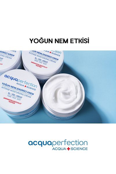 Acqua Perfection Intense Moisturizing Intensive Moisturizing Hand - Face - Body Cream 300ml-