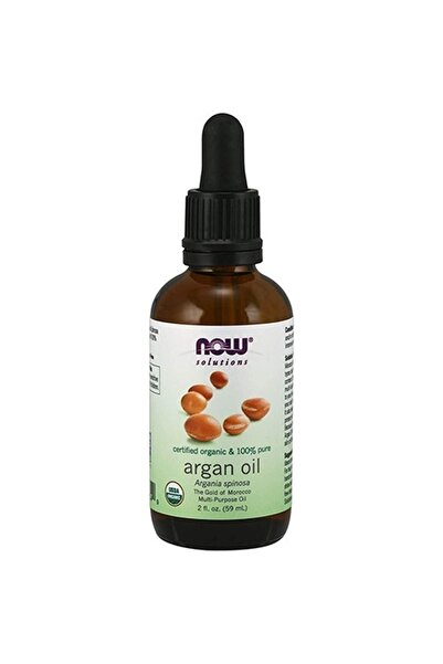 Now زيت الأرغان 2 أونصة سائلة 60 مل 100% عضوي نقي