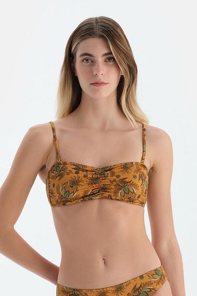 Dagi Multicolor Strapless Bikini Top