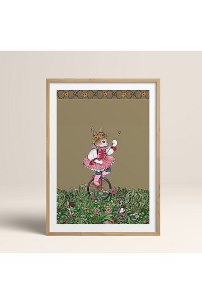 HOMEPACK Единична картина в дървена рамка, единичен плакат, картина TK/1421