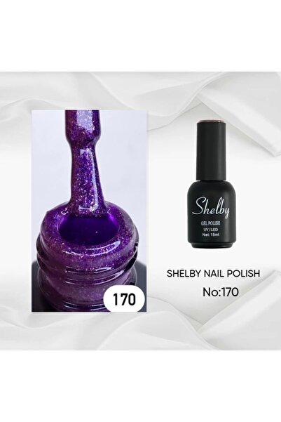 Adornn SHELBY 15 ML.170 SİMLİ LAVANTA TONU KALICI OJE