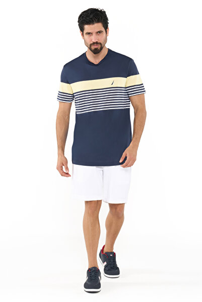 Nautica Lacivert Erkek T-Shirt KR4514