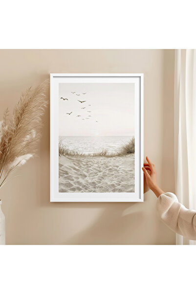 HOMEPACK Single Wooden Framed Painting One Piece Poster Painting Tk/1426